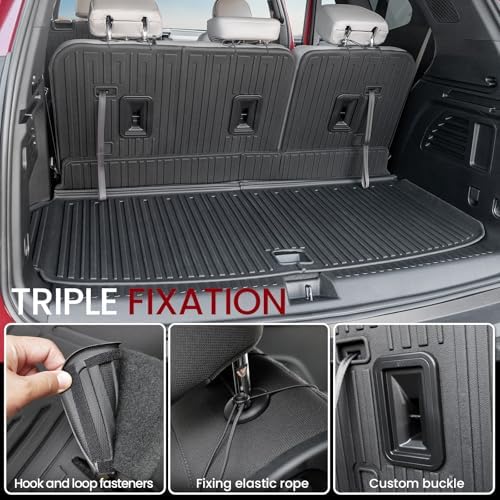 Floor Mats for Chevy Traverse & GMC Acadia 2024-2026 7 Seats - Image 6