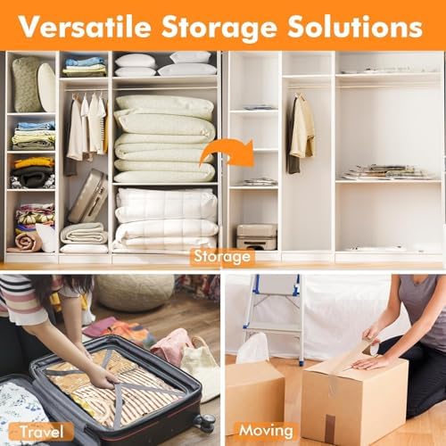 GONGSHI Vacuum Storage Bags for Clothing, 16-Piece Set - Image 5