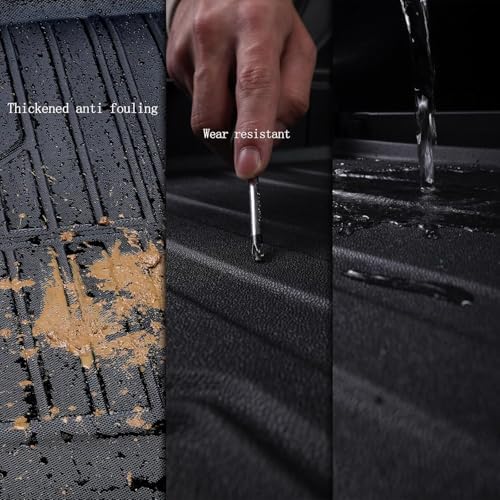 Floor Mats for 2023-2026 Chevrolet Colorado/GMC Canyon Crew Cab, TPE All Weather Protection Floor Liners Custom Fit for Chevy Colorado/Canyon Accessories - Image 6
