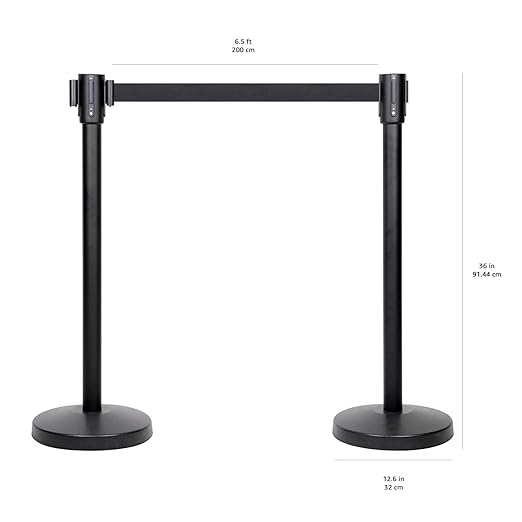 Amazon Basics Premium Crowd Control Stanchions - Image 6