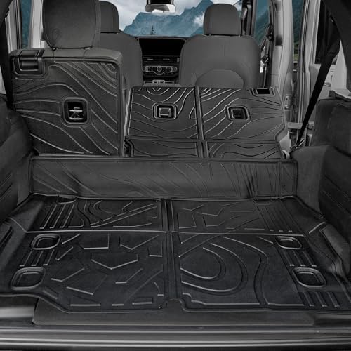 Cargo Mat for 2021-2025 2026 Jeep Wrangler JL 4XE Accessories by GALVAGNITE