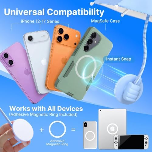 Phone Umbrella for Sun Shade Magnetic Universal Thumbs Anti-Glare Umbrella - Image 5