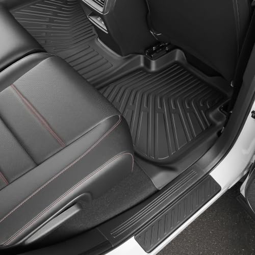 AUXKO Floor Mats Upper Cargo+Backrest Mat Door Sill for 2026-2023 Honda CRV - Image 4