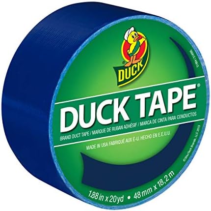 Duck Brand 1304959 Color Duct Tape, Single Roll, Blue by DuckBrand