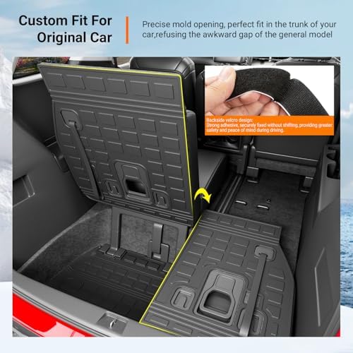 powoq Cargo Mat Backrest Mat Compatible with 2022-2026 Kia Carnival - Image 2