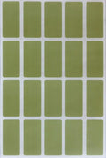 Royal Green Identification Labels Rectangular Sticker 1.57 inch x 0.75 inch by RoyalGreen