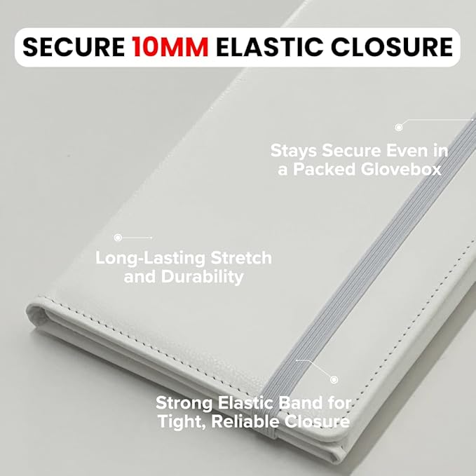 LINTRU Car Registration and Insurance Holder Trifold, Oversized Fit - Image 4
