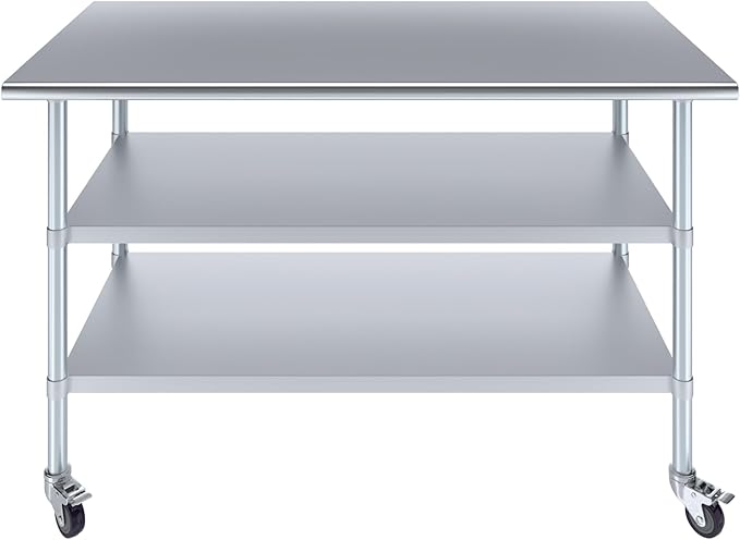 AmGood Stainless Steel Work Table - Image 2