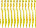 Paracord Keychain Paracord Bag Charm 12pcs Braided Nylon Rope Keychain Cord for Bag Purse Backpack Handbag by Cmidy