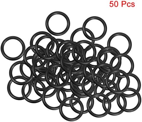 uxcell O-Rings Nitrile Rubber, 21mm Inner Diameter, 28mm OD, 3.5mm Width, Round Seal Gasket(Pack of 50) - Image 2