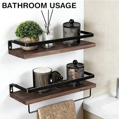 WEISHI 4 Pack Qtip Holder Dispenser - Cotton Ball, Swab, Round Pads, Floss , Small Plastic Apothecary Jar Containers with Lids for Bathroom Storage and Organization, Vanity Organizer ( Black ) - Image 6