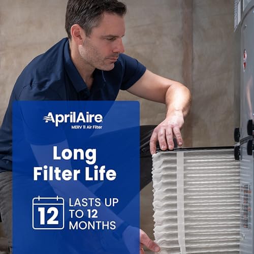 Genuine AprilAire 210 Replacement Filter for AprilAire Whole-House Air Purifiers - MERV 11, Clean Air & Dust, 20x25x4 Air Filter (Pack of 2) - Image 6