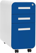 Laura Davidson Furniture Stockpile Slim 3-Drawer Mobile File Cabinet by LauraDavidsonFurniture