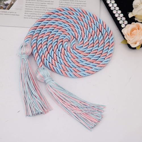 GraduationMall Graduation Honor Cord 68" SkyBluePink - Image 2