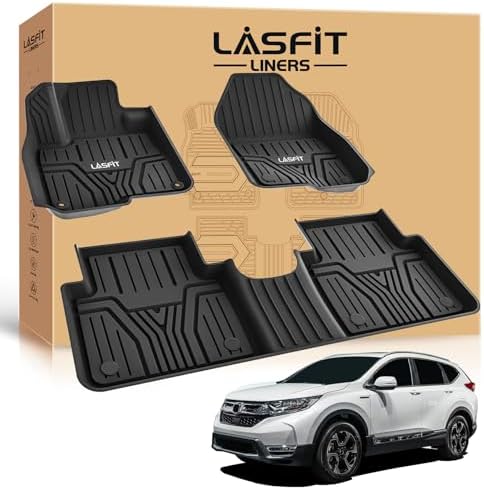 LASFIT Floor Mats for Honda CR-V CRV 2017-2022 (Gasoline & Hybrid) by LASFIT