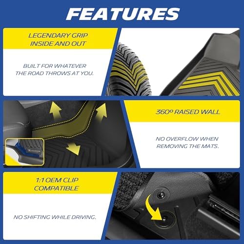 Michelin Vehicle Mats for 2015-2026 Ford F150/2022-2026 Lightning Crew Cab - Image 5