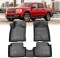 TPE Automotive Floor Mats Custom for 2022-2026 Ford Maverick (Not for Hybrid) &21-25 Bronco Sport, All Weather Cover Protection Waterproof Black Floor Liner Front & Rear Row Full Set Car Mats, 3PCS by CMVTAuto