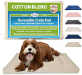 Pet Dreams Dog Crate Pad - Washable Kennel Mat, Crate Pads for Dog Cages, Non-Toxic, Flat Indoor Cat Bed, Fits iCrate 18, 24, 30, 36, 42, 48 Inches (Khaki, Small, 24") by PetDreams