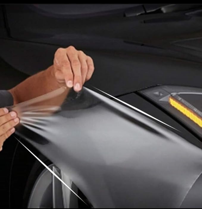 DIYAH Extra Thick Clear Paint Protection Bulk Vinyl Wrap Film - Image 2