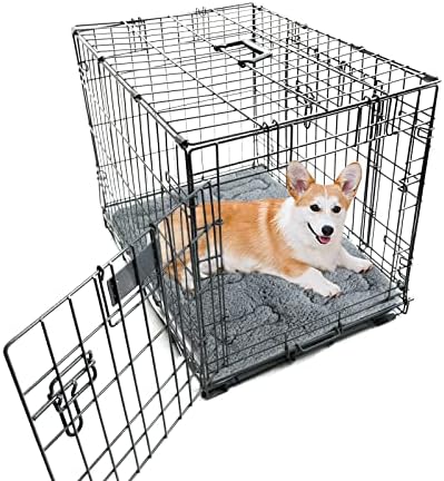 Dog Bed Crate Mat(30" X 19") 2 Pack, Soft Plush Dog Bed Pad - Image 6
