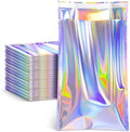 FUNFERY 6.3x9.4in Holographic Mylar Poly Mailers Self Sealing Adhesive Bag by FUNFERY