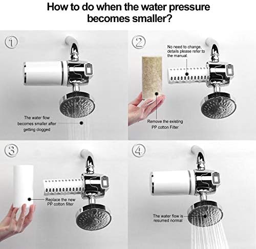 Miniwell Luxury Shower Filter L760 Series (3. Replacement- Filter Combination) - Image 4