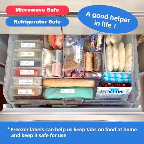 1"x3" Freezer Labels, 175/Roll, Write-On for Kitchen, Containers - Image 7