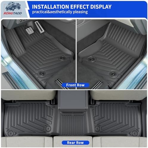 Rongtaod Floor Mats Set for 2025 2026 Toyota 4Runner Gas 5 Seats - Image 3