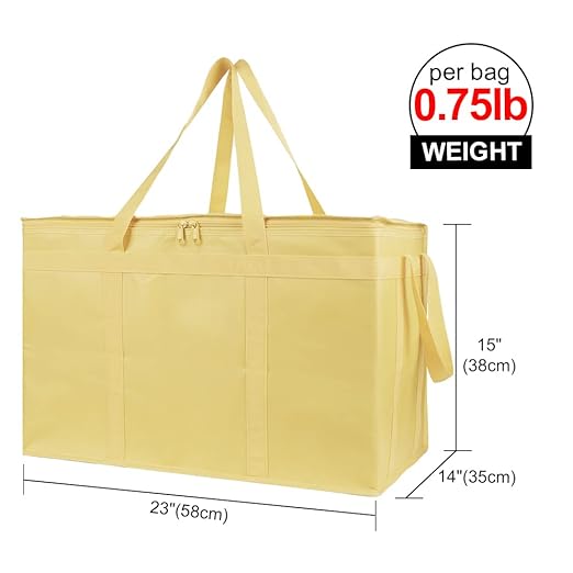 Bodaon 2-Pack Insulated Pizza Delivery Bags, XXX-Large Commercial Food Delivery - Image 2