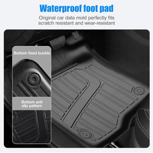 All-Weather Floor Mats & Cargo Liner for Honda CR-V 2023-2026 - Image 5
