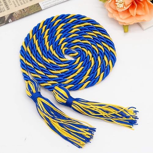 GraduationMall Graduation Honor Cord 68" RoyalGold - Image 2