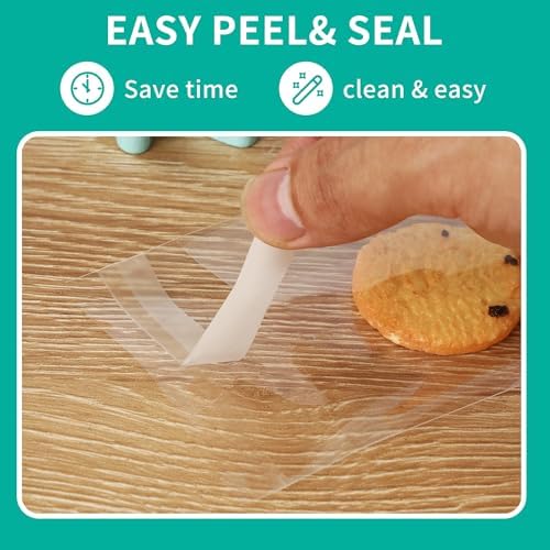 iMailer - 1000 Pcs - 4" x 6" Clear Plastic Cellophane Bags - Self Sealing Cello Bags for Bakery, Cookies, Photo, Prints, A1 Cards, Envelopes (Pack of 2) - Image 3