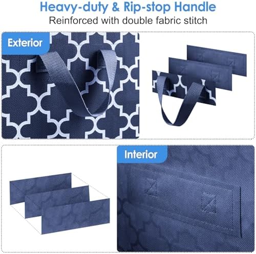Storage Bags 3 Pack 100L Clothes Organization and Storage Containers - Image 4