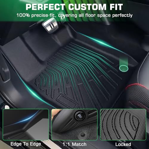 Floor Mats Cargo Liner for Honda Accord 2013-2017 (Sedan ONLY) - Image 4