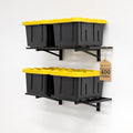 StoreYourBoard Heavy Duty Garage Shelf Wall Mount 1ft x 4ft – Wall-Mounted by StoreYourBoard