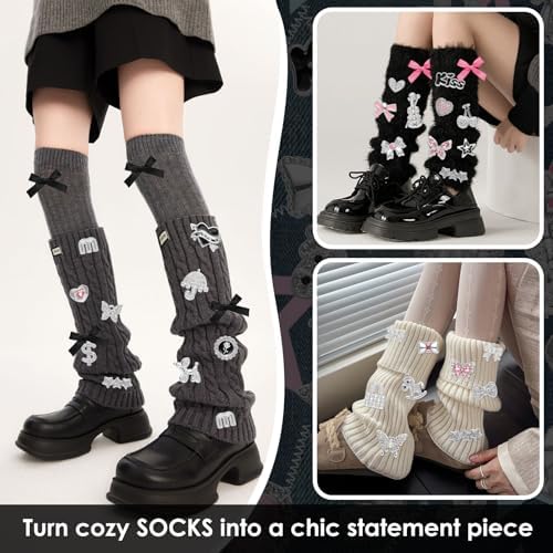 EIiovcnya 100 Pcs Big Junk Case Charms Kit for Phone Cases & Socks & Shoes - Image 4