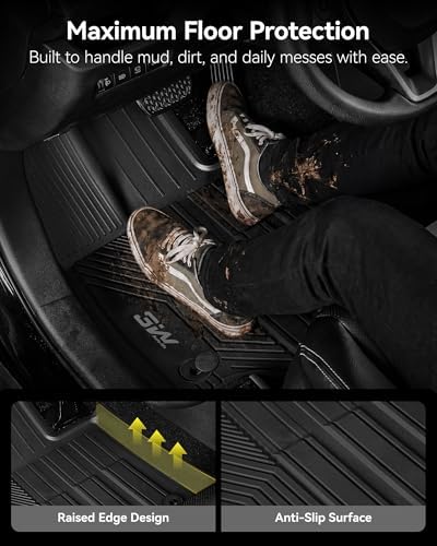 3W Floor Mats & Cargo Liner Fit 2019-2025 Toyota RAV4(Not Fit Hybrid) - Image 6