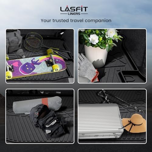 LASFIT Cargo Mat for Jeep Wrangler JK 2011-2018 4 Doors Without Subwoofer - Image 3