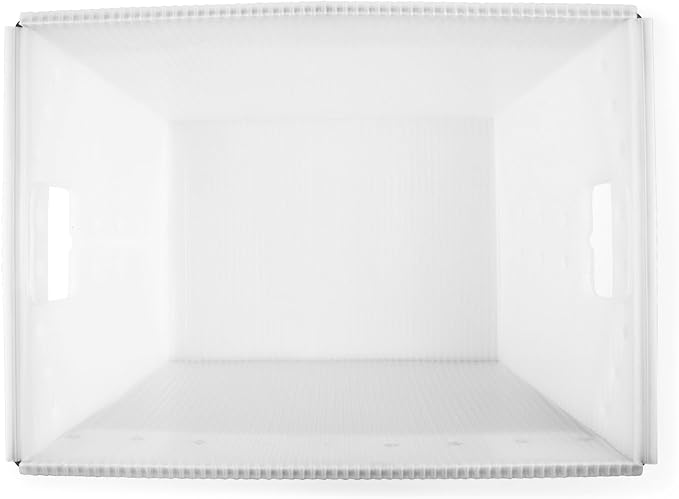 Hudson Exchange 18.25 x 13.25 x 11.75 Corrugated Space Age Handled Storage - Image 6