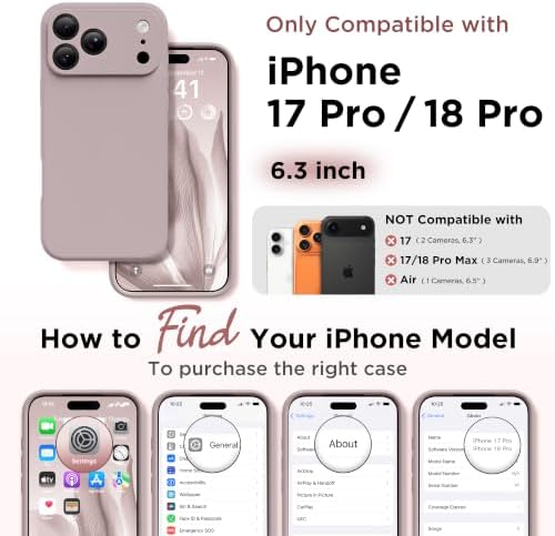 GolbinBox Magnetic for iPhone 18 Pro Case/17 Pro Case, Light Taro - Image 2