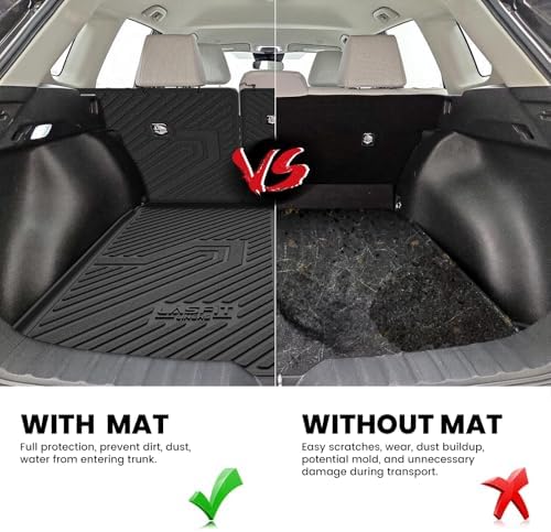 LASFIT Cargo Mat for Toyota Corolla Cross 2022-2026 with Backrest Mat - Image 6