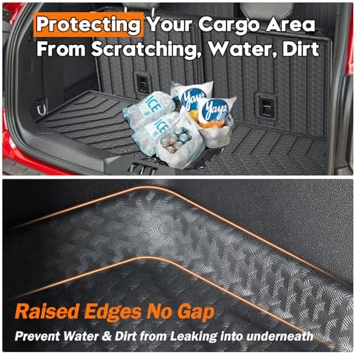 KUST Trunk Cargo Mat for Ford Explorer 2020-2026 Accessories (6 Seats Only) - Image 7