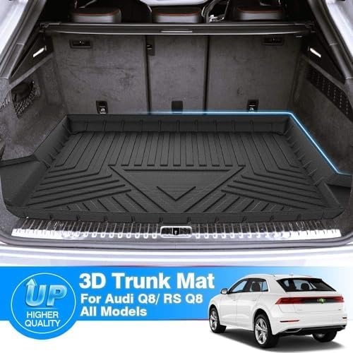 Cargo Liner Fits for Audi Q8/RS Q8 2019-2025 2026, All Weather Cargo Mat for Q8, Heavy Duty Waterproof Rear Trunk Mat for Q8 Accessories - Image 6