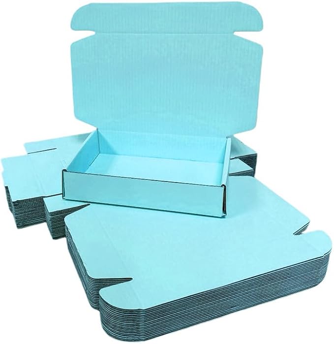 20 Pcs 17.7 x 13.8 x 2.5 inches X-Large Size Corrugated Cardboard Gift Boxes - Image 3