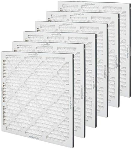 Amazon Basics 20x20x1 Air Filter 6-Pack, MERV 11 AC Furnace Filters, Dust, Pet, Allergen Control , Electrostatic (Actual Size: 19.75 x 19.75 x .75) - Image 3
