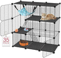 VISCOO Cat Cage, 3-Tier DIY Catio Cat Enclosures, 36"x16"x36" Cat Playpen by VISCOO