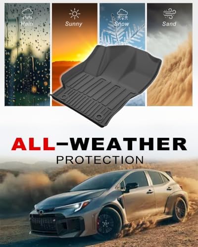 Floor Mats for Toyota Corolla Sedan 2020-2026 (Include Hybrid) Cargo Liner - Image 7