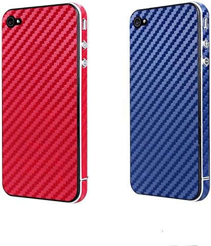 F & B LED LIGHTS Red 3D Carbon Fiber Film Twill Weave Vinyl Sheet Roll Wrap - Image 3