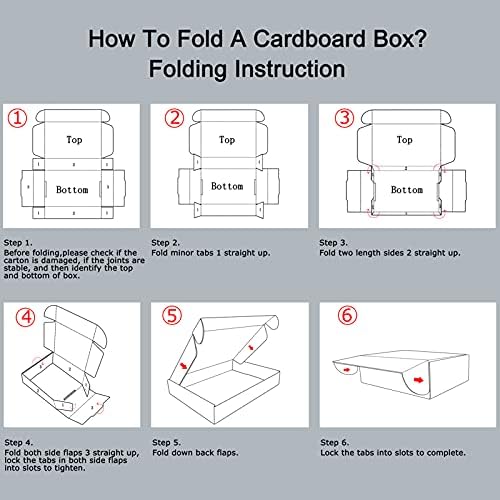 RLAVBL 11x8x2 Inches Shipping Boxes Set of 25, White Small Corrugated Cardboard Box, Mailer Boxes for Packing Small Business - Image 3