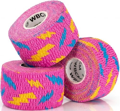 WARM BODY COLD MIND Lifting Thumb Tape for Weightlifting |1.5" x 20.6ft| - Hook Grip Tape for Gym, Powerlifting, Deadlift, Weight Lifting, Athletic Finger Wrap by WARMBODYCOLDMIND